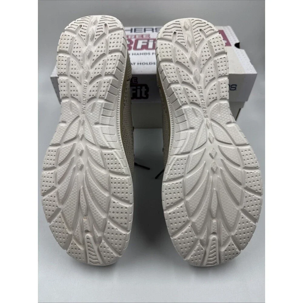 Skechers Women's Black Virtue Swift Fit Sneaker Hands Free Memory Foam Sz 8.5